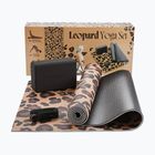 Набір для йоги Myga Leopard Yoga Set brown