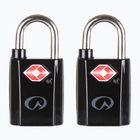 Замок Lifeventure TSA Mini Padlocks 2 pack black