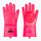Рукавички для чищення велосипедів Muc-Off Deep Scrubber Gloves рожеві