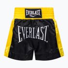Шорти тренувальні Everlast Muay Thai чорно-золоті EM6