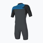 Гідрокостюм чоловічий O'Neill Hammer 2мм Chest Zip SS Spring graphite/black/ocean