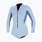 Гідрокостюм жіночий O'Neill Bahia 2/1 mm Front Zip Short Spring chambray blue/surf abstract