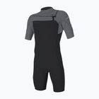 Гідрокостюм чоловічий O'Neill Hammer 2mm Chest Zip SS Spring IS6 tempered steel/smoke/smoke