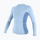 Лонгслів для плавання O'Neill Hyperfreak Skins Rash Guard chambray blue/surf abstract