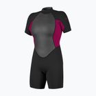 Гідрокостюм жіночий O'Neill Reactor-2 2mm Back Zip SS Spring IS7 black/punk pink