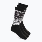 Шкарпетки гірськолижні Surfanic Pro Tech 3 pak Fairisle black