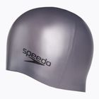 Шапочка для плавання Speedo Plain Moulded Silicone срібляста 8-709849086