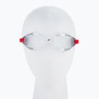 Окуляри для плавання Speedo Futura Biofuse Flexiseal lava red/clear 68-11313B991