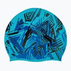 Шапочка для плавання дитяча Speedo Slogan Print blue/black