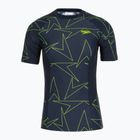 Футболка для плавання жіноча Speedo Boomstar Allover Rash Top blue
