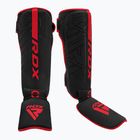 Захист для гомілок та стоп RDX F6 Shin Instep red