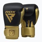 Боксерські рукавички RDX L2 Mark Pro Sparring Hook & Loop золотисті