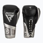 Боксерські рукавички RDX K1 Mark Pro Fight сріблясті