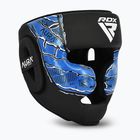 Шолом боксерський RDX New Aura F17 Head black/blue
