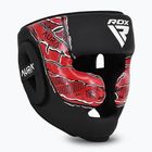 Шолом боксерський RDX New Aura F17 Head black/red