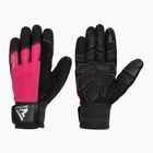 Рукавички для тренувань RDX W1F Full Finger pink