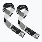 Напульсники для важкої атлетики RDX W1 Weight Training Wrist Straps camo grey