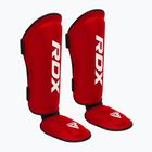 Захист для гомілок та стоп RDX T1 Shin Instep Molded King red/white