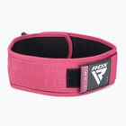 Пояс для підйому ваги RDX RX1 Weight Lifting Strap pink