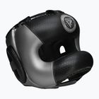 Боксерський шолом RDX L2 Mark Pro Head Guard з захисною планкою для носа сріблястий