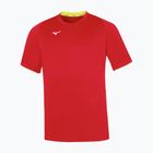 Футболка для тренувань дитяча Mizuno Core SS red/yellow fluo