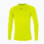 Лонгслів для бігу чоловічий Mizuno Uni Core yellow/ navy