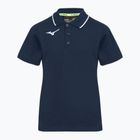 Футболка дитяча Mizuno Polo navy/white