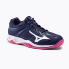 Кросівки для волейболу жіночі Mizuno Thunder Blade 2 темно-сині V1GC197002