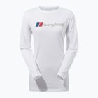 Лонгслів жіночий Berghaus Boyfriend Big Classic Logo pure white