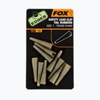 Захист для безпечних кліпс Fox International Edges Lead Clip Tail Rubbers 10 шт. Trans хакі CAC478