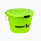 Відро для риболовлі з мискою та ситом Matrix Bucket Set Inc Tray And Riddle зелене GBT020