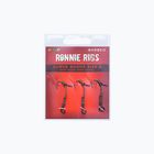 Припони коропові ESP Ronnie Rigs Barbed чорні EHRRHRS006