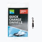 З'єднувачі для methody Preston Innovations Quick Change Swivels чорні P0220015