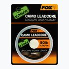 Плетена волосінь поплавкова коропова Fox International Camo Leadcore 7 m camo CAC747
