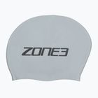 ZONE3 Шапочка для плавання з довгим волоссям срібляста