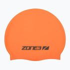 ZONE3 Силіконова шапочка для плавання hi-vis помаранчева