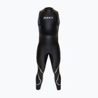 Гідрокостюм тріатлонний чоловічий ZONE3 Glide Sleeveless Wetsuit black/grey