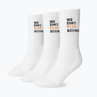 Шкарпетки чоловічі BOXRAW We Don't Play Boxing Crew 3 pairs white