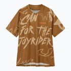 Футболка велосипедна чоловіча Endura Singletrack Print trail bronze