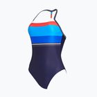 Купальник суцільний жіночий Zoggs Pop Block T Back white / red / blue / navy