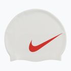 Шапочка для плавання Nike BIG SWOOSH біло-червона NESS5173