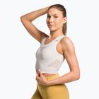 Топ тренувальний жіночий Gymshark Energy Seamless Crop Top cream white