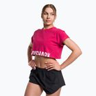 Топ тренувальний жіночий Gymshark Training Fraction Crop Top lava pink