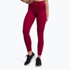 Легінси тренувальні жіночі Gymshark Pulse burgundy red