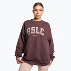 Кофта тренувальна жіноча Gymshark Gfx Gslc Oversized brown