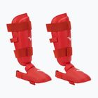 Протектори для гомілок і стоп Mizuno Instep червоні 23EHA10062