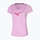 Футболка для бігу жіноча Mizuno Impulse Core RB Tee pink lavender