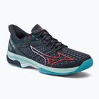 Чоловічі тенісні туфлі Mizuno Wave Exceed Tour 5 CC collegiate blue/soleil/tanager бірюзові