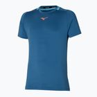 Футболка для бігу чоловіча Mizuno Tee блакитна 62GAA00117