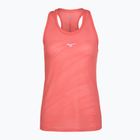 Жіноча бігова майка Mizuno Aero Tank кольору затонулого коралу